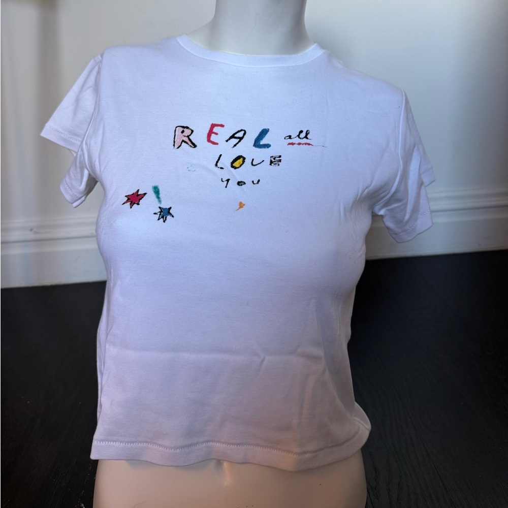 Realisation Par White Graphic Tee